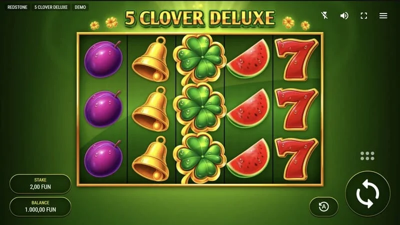 5 Clover Deluxe - game screen